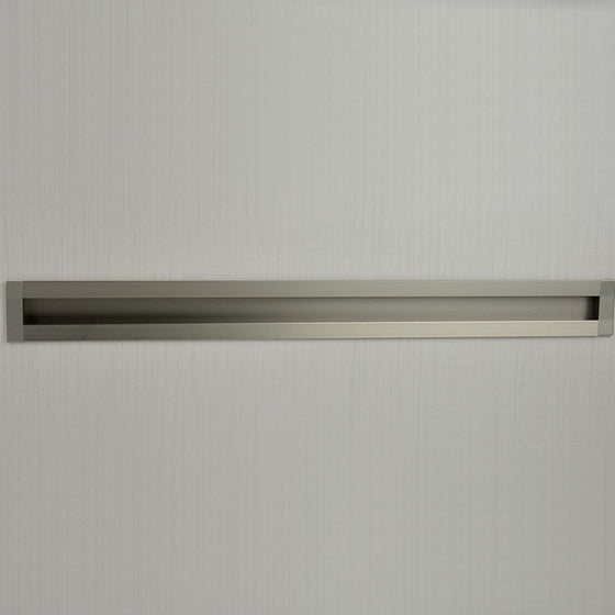 SMART RECESSED PULL Ceters 11 1-4" Stainless Steel